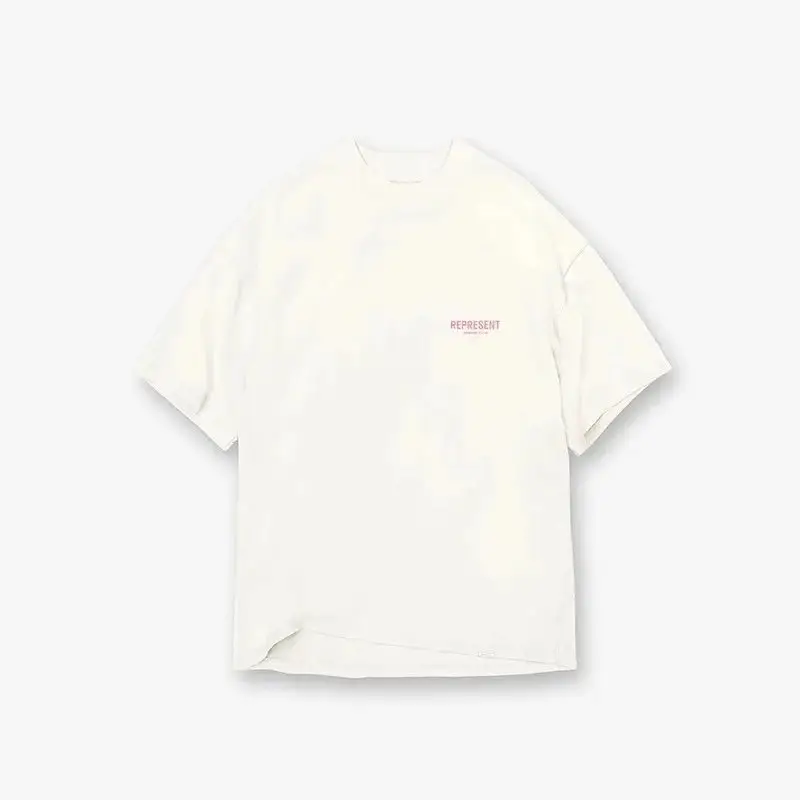 Represent Tee — White-Pink Label colorway — Kakobuy Spreadsheet photo