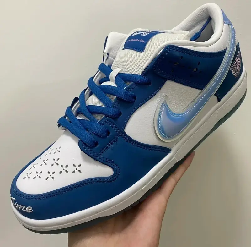 Dunk Shoes Jarritos — joint blue and white colorway — USFans Spreadsheet photo
