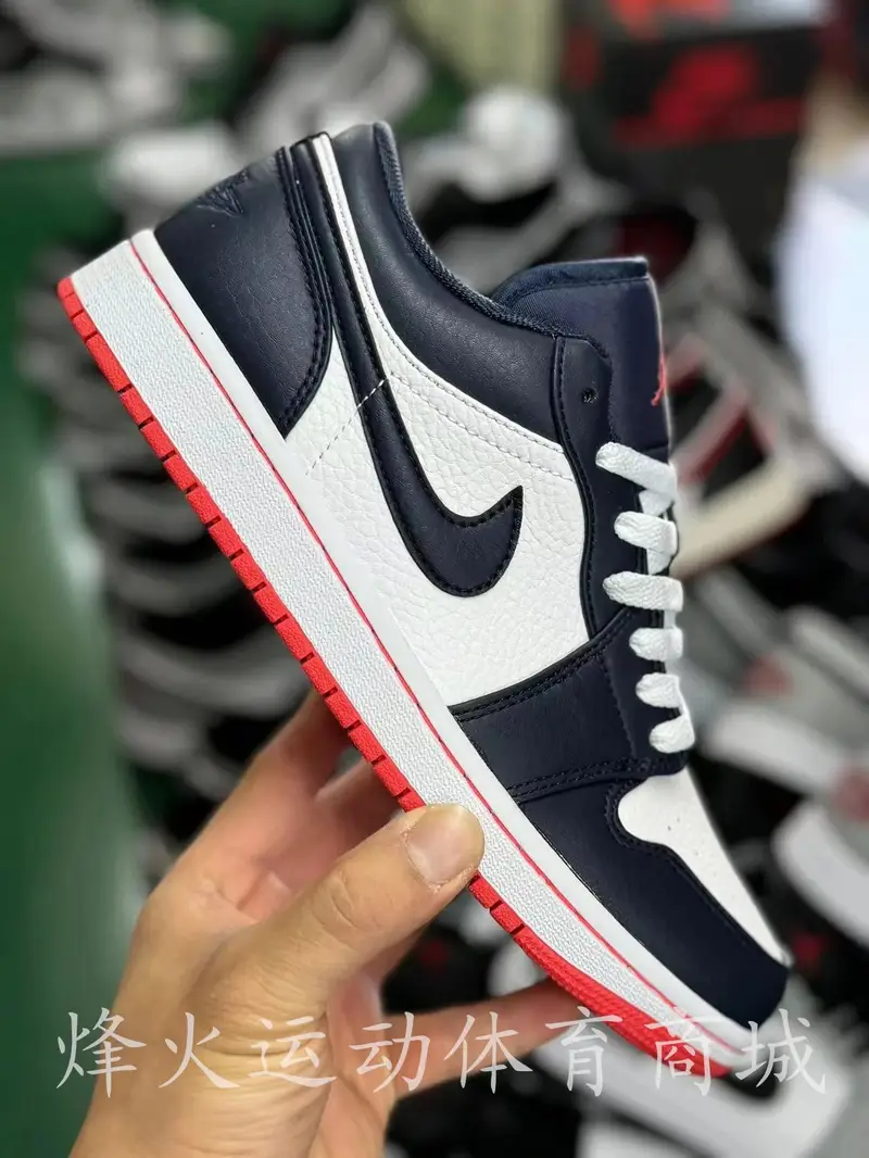 Jordan 1 Low Shoes — Midnight blue 553558-481 colorway — USFans Spreadsheet photo