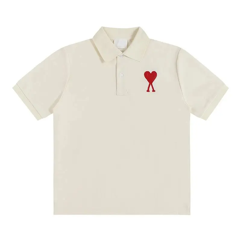 Ami Paris Polo — Apricot-Red -119# colorway — USFans Spreadsheet photo