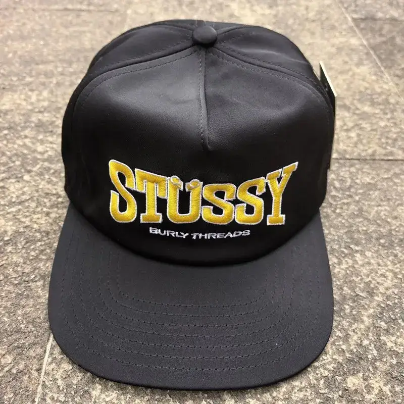 stussy cap — black colorway — USFans Spreadsheet photo