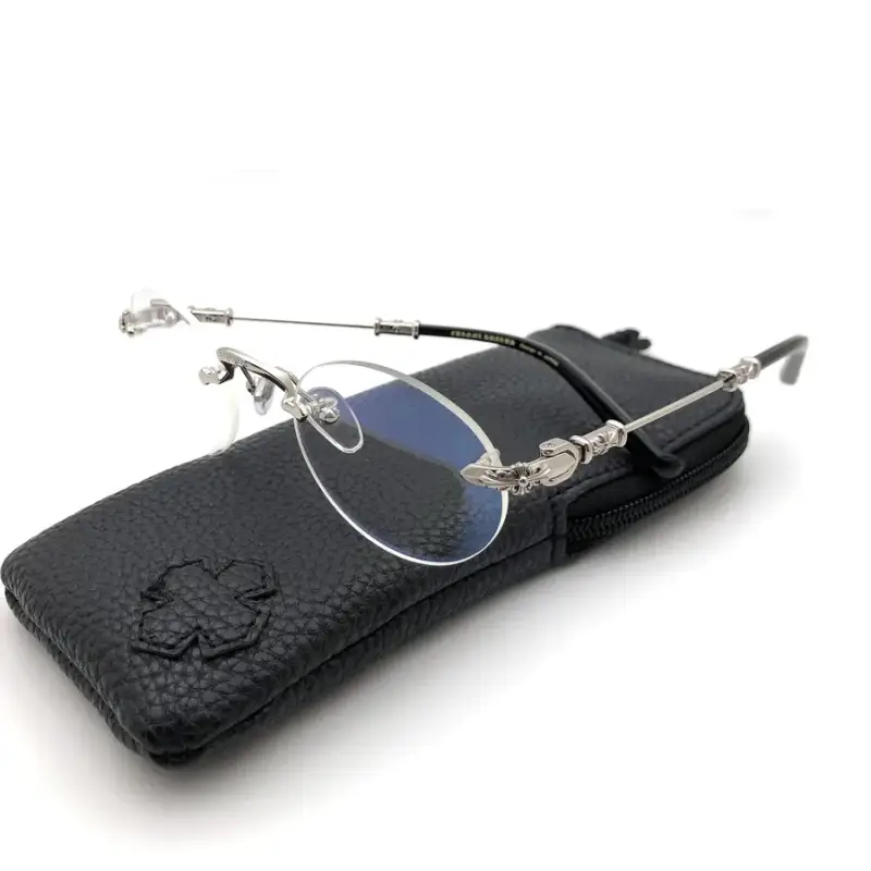 Chrome Hearts Sunglasses — Round Frame silver colorway — USFans Spreadsheet photo