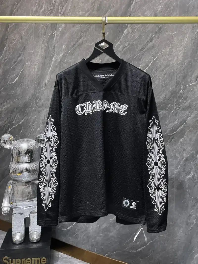 Chrome Hearts Mesh Jersey — black colorway — USFans Spreadsheet photo