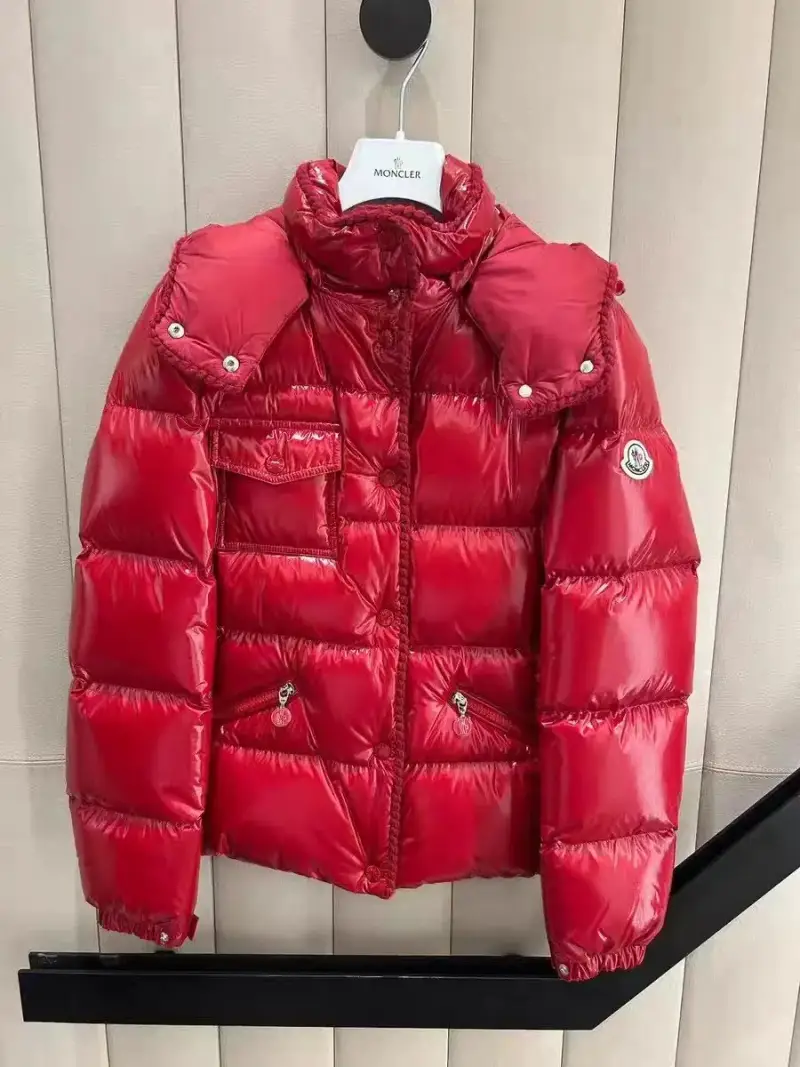 Moncler Glareins Down Jacket — red colorway — USFans Spreadsheet photo