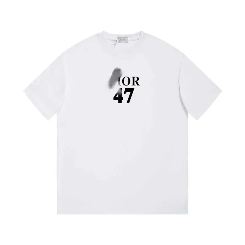 Christian Dior Atelier T-Shirt — White Black Numbers colorway — USFans Spreadsheet photo