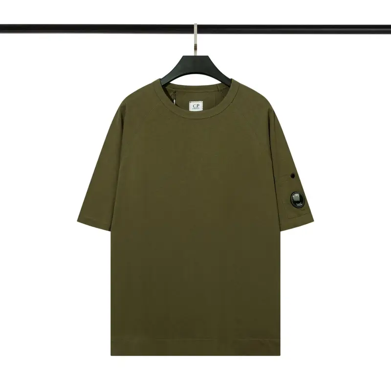 CP Company Logo T-Shirt — 9001 Army Green colorway — Kakobuy Spreadsheet photo
