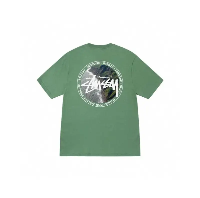 Stussy Tees — 968# Army Green colorway — USFans Spreadsheet photo