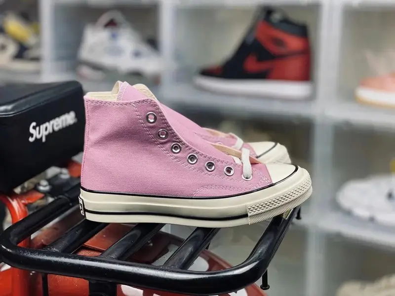 Converse Basic And CDG — Girl Powder High Top colorway — Kakobuy Spreadsheet photo