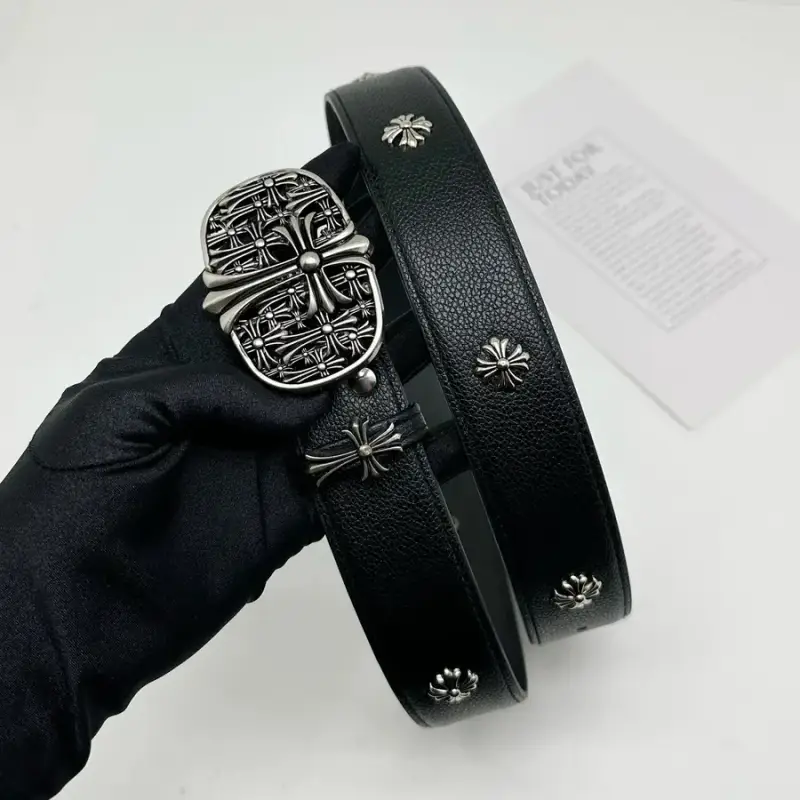 Chrome Hearts Belt — black h colorway — USFans Spreadsheet photo