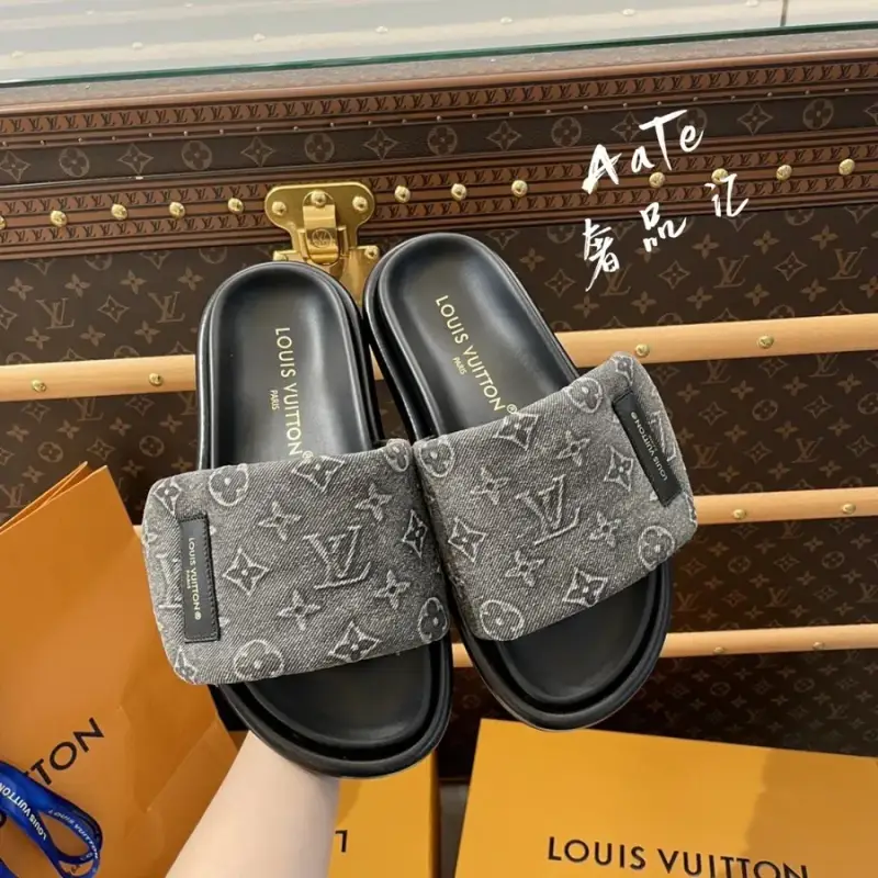 LV Pillow Shoes — black colorway — Kakobuy Spreadsheet photo