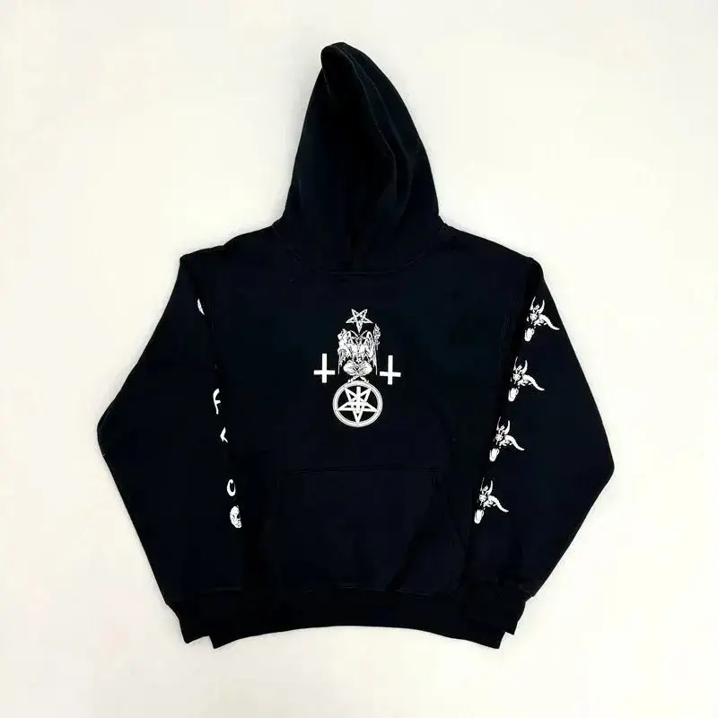 Playboi Carti Vampire Hoodie — Black colorway — USFans Spreadsheet photo
