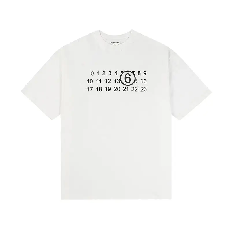 Masion Margiela Tees — D673 White colorway — USFans Spreadsheet photo