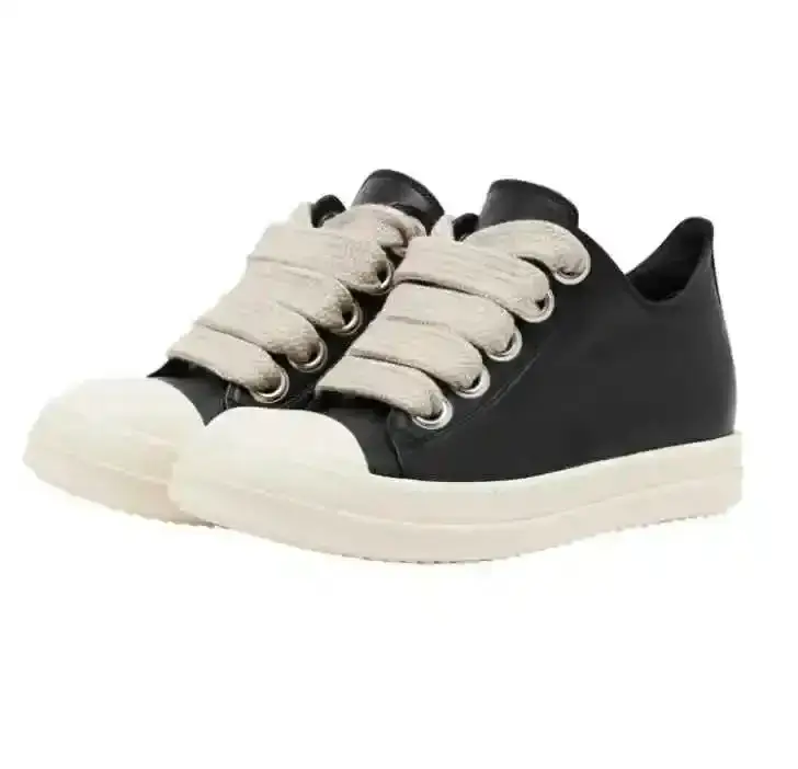 Rick Owens Low Blue Jumbo Lace Shoes — 2 colorway — Kakobuy Spreadsheet photo