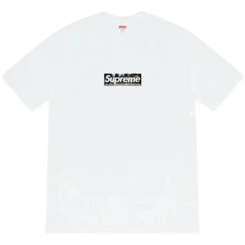 Supreme T-Shirts Cross-Logo — B290 Milan Last Supper White colorway — Kakobuy Spreadsheet photo