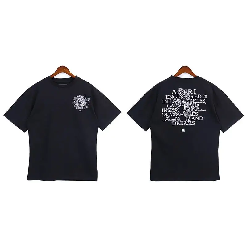 Amiri T-Shirts — 2152 black colorway — USFans Spreadsheet photo