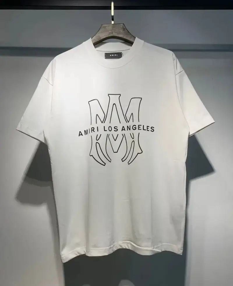 Amiri T-Shirts — 680 white colorway — USFans Spreadsheet photo