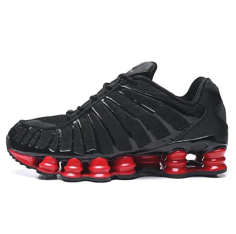 Nike Shox All White — TL Black Silver Red colorway — USFans Spreadsheet photo