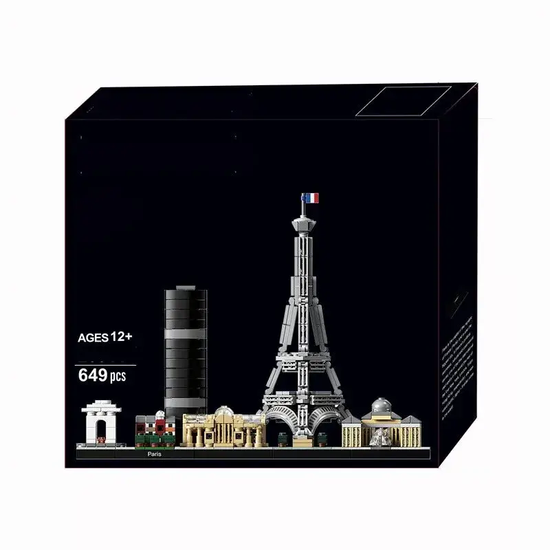 LEGO Pyramid — The Paris skyline colorway — USFans Spreadsheet photo