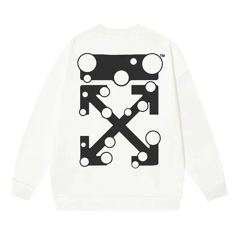 Off-White White Crewneck — 133 White colorway — USFans Spreadsheet photo