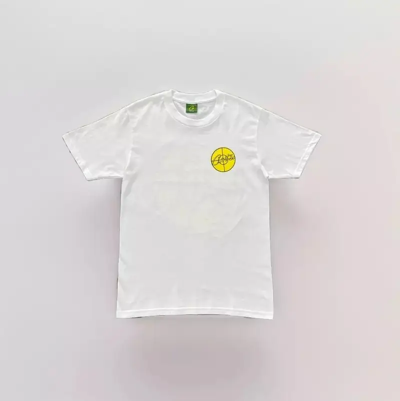 Corteiz Tee — Round Bullseye White colorway — USFans Spreadsheet photo