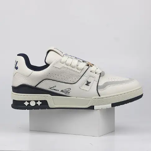 LV Trainers Monogram Black Denim Sneakers — 09 colorway — Kakobuy Spreadsheet photo
