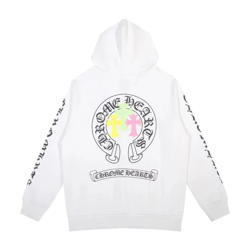 Chrome Hearts Zip Up Hoodies — White 5012 colorway — USFans Spreadsheet photo