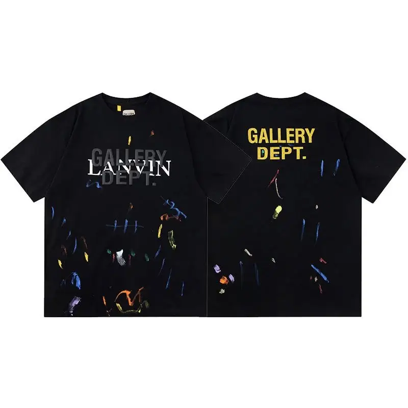 Gallery Dept TEES — G129 Black colorway — USFans Spreadsheet photo