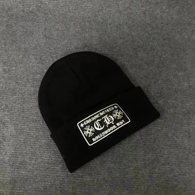 Chrome Hearts Beanie — Black CH colorway — USFans Spreadsheet photo