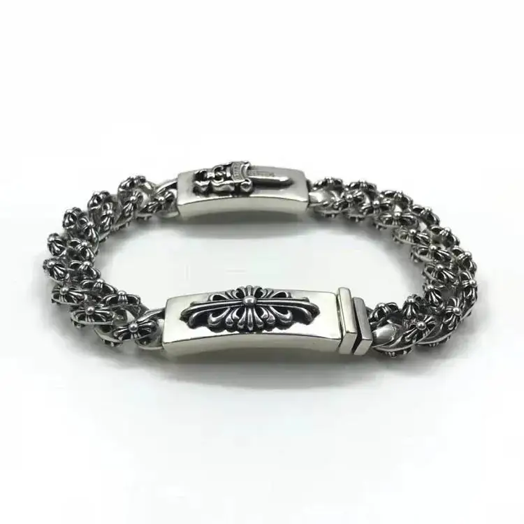 Chrome Hearts Thick Bracelet With Cross — S3 colorway — USFans Spreadsheet photo