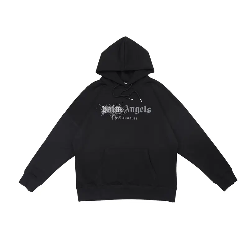 Palm Angels Hoodie — Xiang drill new black correct version colorway — USFans Spreadsheet photo