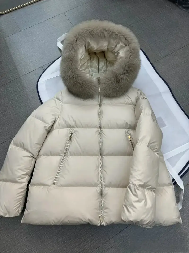 Moncler Laichefur Down Jacket for Womens — White. colorway — USFans Spreadsheet photo