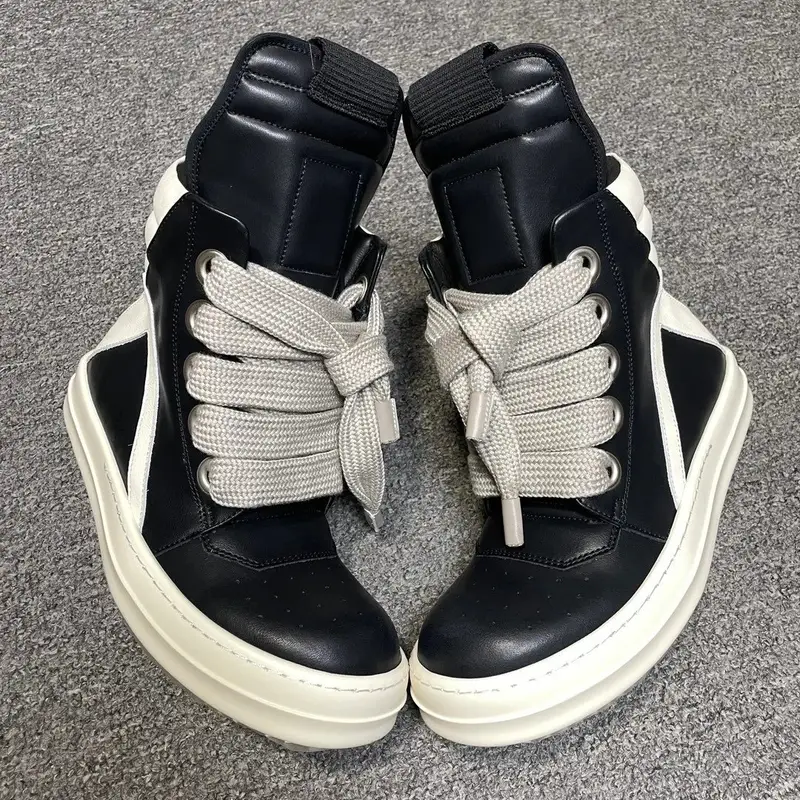 Rick Owens Shoes — RO main line thick shoelaces colorway — Kakobuy Spreadsheet photo