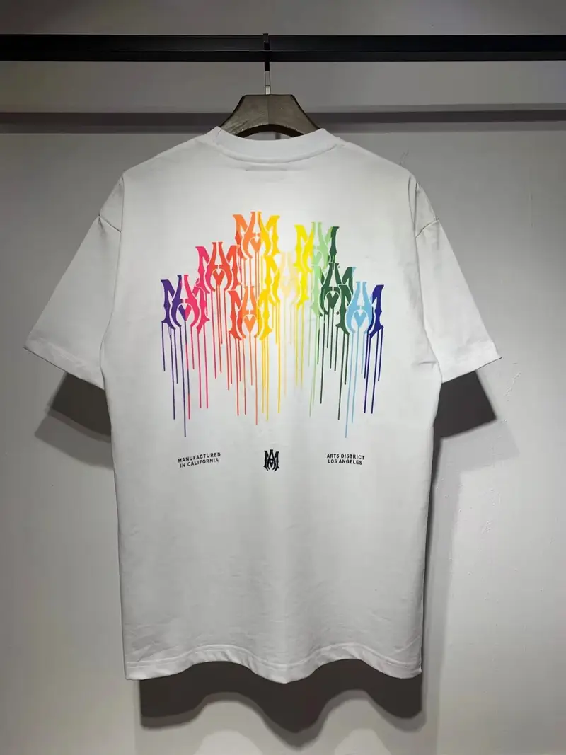Amiri T-Shirts — 658 white colorway — USFans Spreadsheet photo