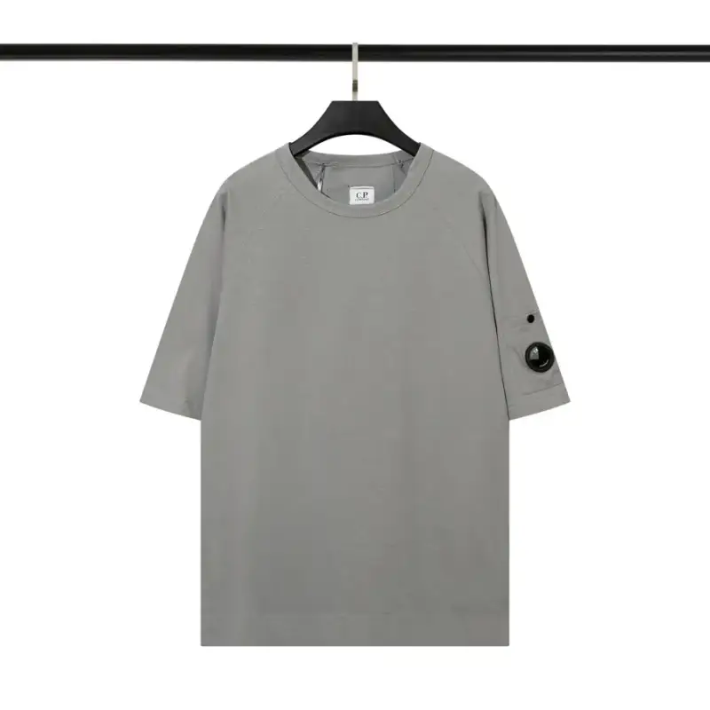 CP Company Logo T-Shirt — 9001 light gray colorway — Kakobuy Spreadsheet photo