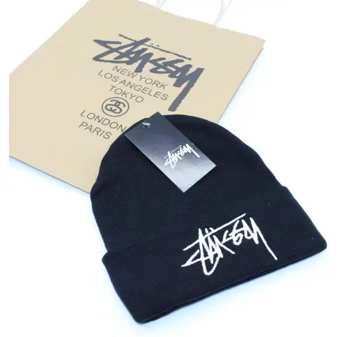 Stussy Beanie — Black -2 colorway — USFans Spreadsheet photo