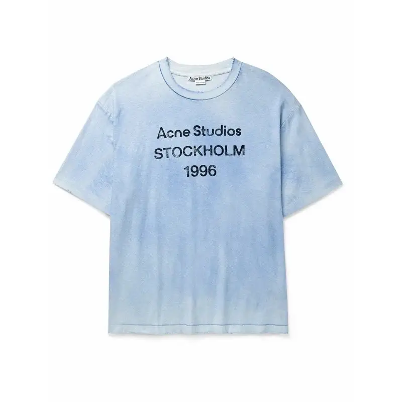 Acne Studios T-Shirt — dark blue colorway — USFans Spreadsheet photo