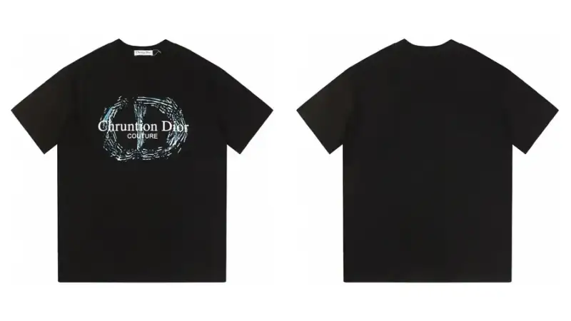 DIOR Tee — 2538 black colorway — USFans Spreadsheet photo