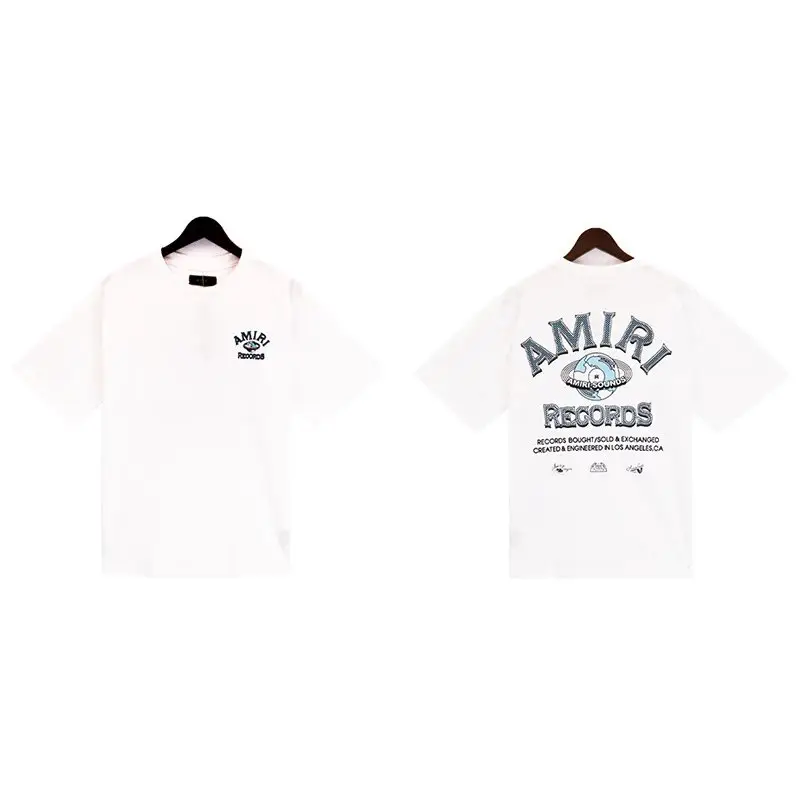 Amiri T-Shirts — 2180 white colorway — USFans Spreadsheet photo