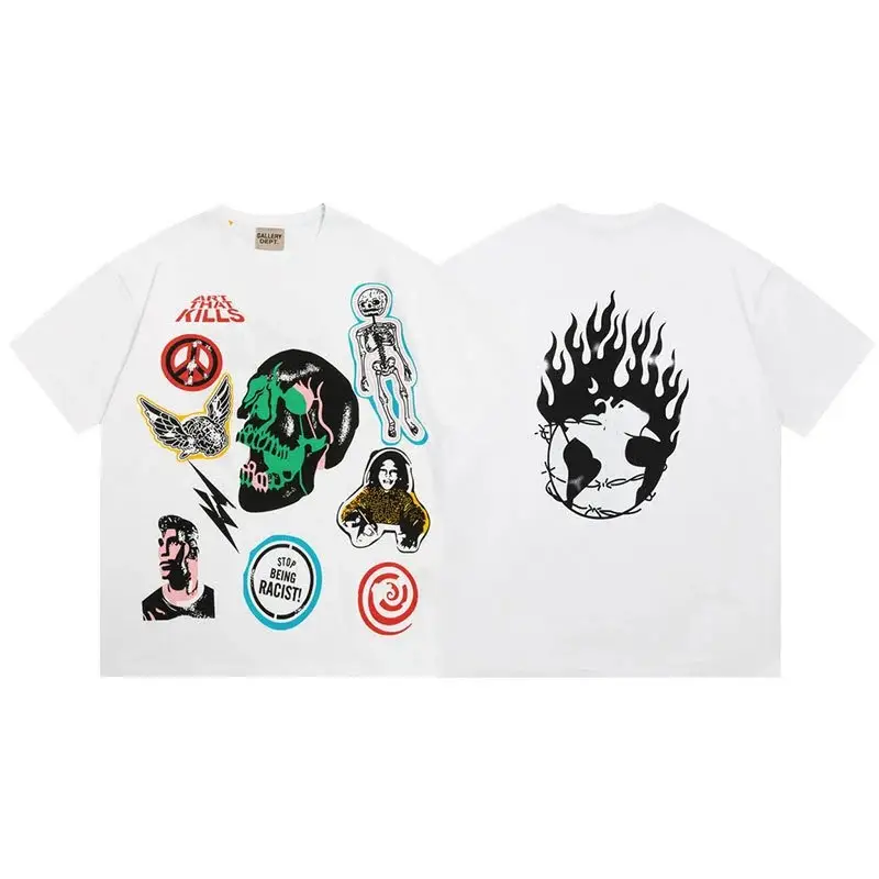 Gallery Dept TEES — G122 White colorway — USFans Spreadsheet photo