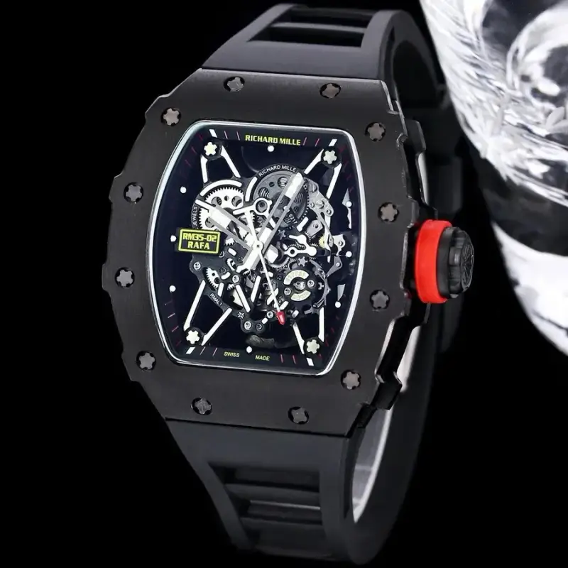 Richard Mille Watch 35-02 — Black Shell-Black Tape colorway — USFans Spreadsheet photo