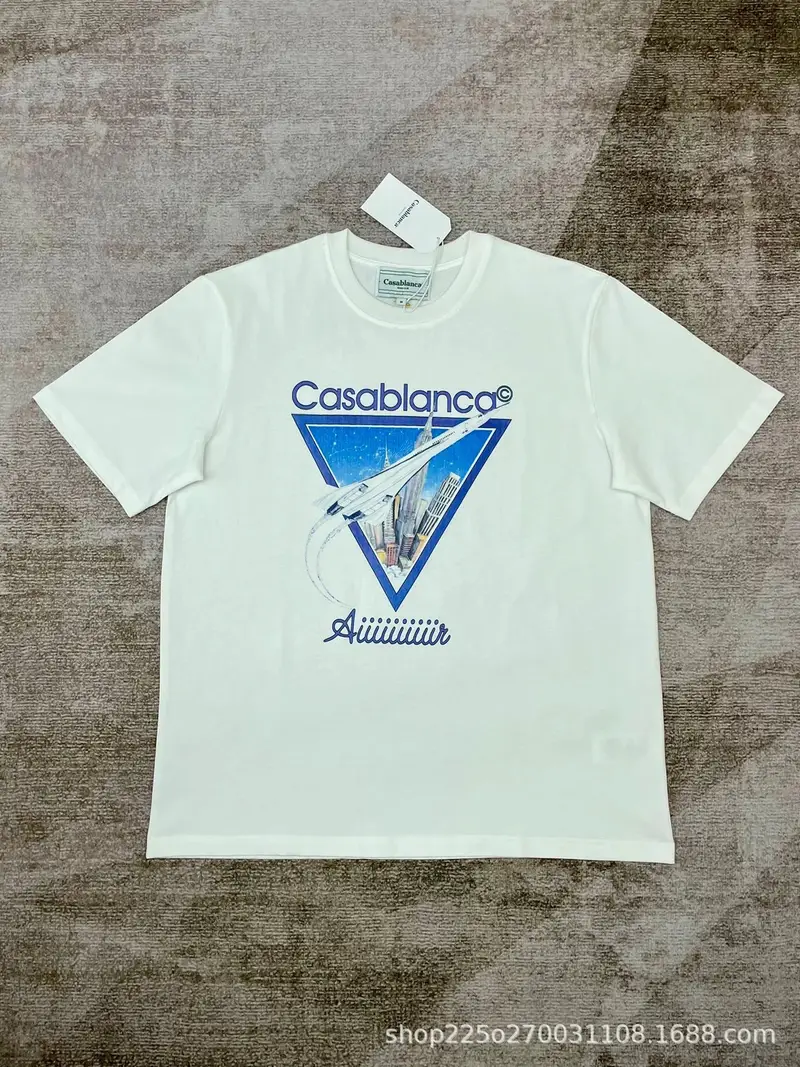 Casablanca T-Shirt — White 6 colorway — USFans Spreadsheet photo