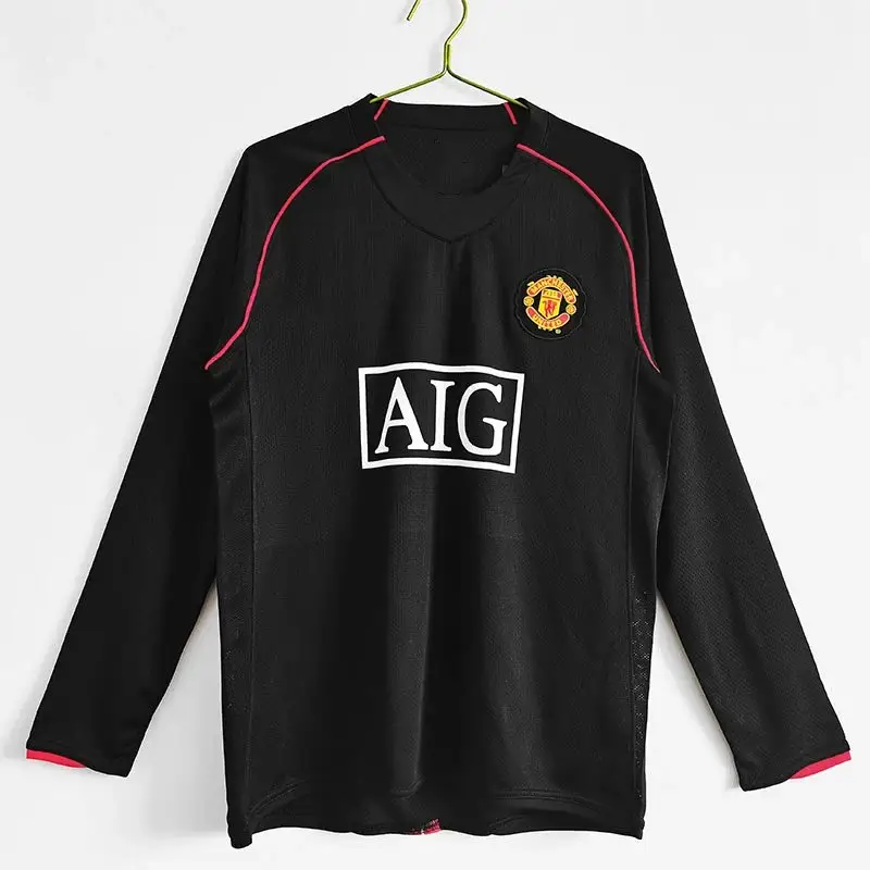 AC Milan Long Sleeve T-Shirt — Long-sleeve Manchester United away kit 07/08 colorway — Kakobuy Spreadsheet photo