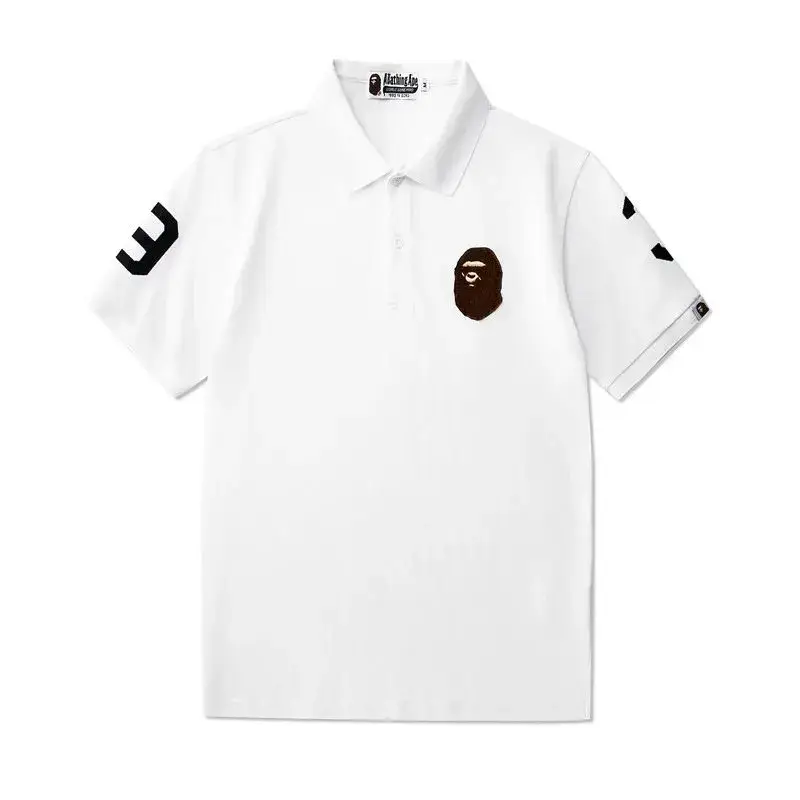 Bape polo — white colorway — USFans Spreadsheet photo