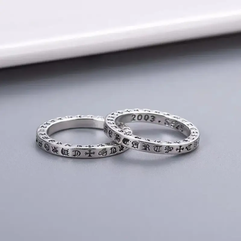 chrome hearts ring — JZ16 4MM colorway — USFans Spreadsheet photo