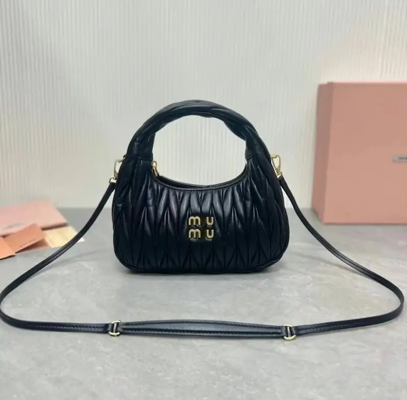 Miu miu Bag — Dark blue [original logo with gift box]] colorway — USFans Spreadsheet photo