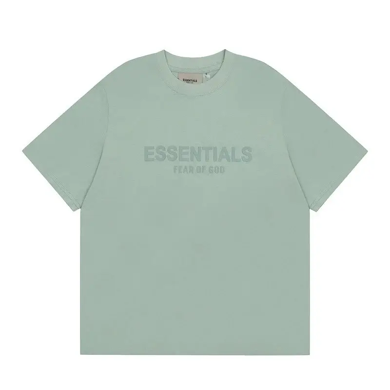 Essentials Tee — 2403 Cyan colorway — Kakobuy Spreadsheet photo