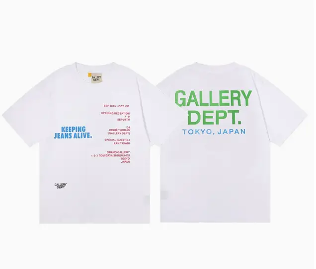 Gallery Dept TEES — 07 colorway — Kakobuy Spreadsheet photo