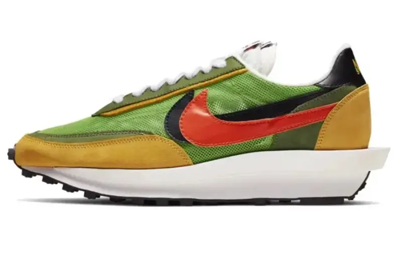 Nike Sacai Shoes — Early Yellow Green colorway — USFans Spreadsheet photo