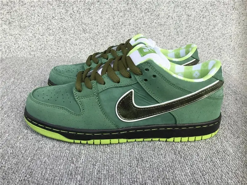 Nike Dunk Low Off-White Pine Green — BV1310-337 colorway — USFans Spreadsheet photo
