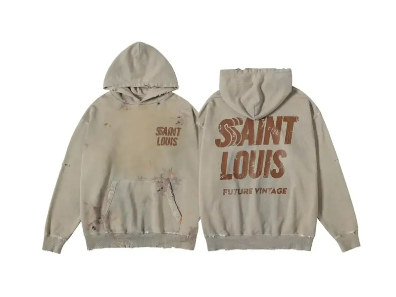Saint Hoodie — ST644 Wash water brown colorway — Kakobuy Spreadsheet photo